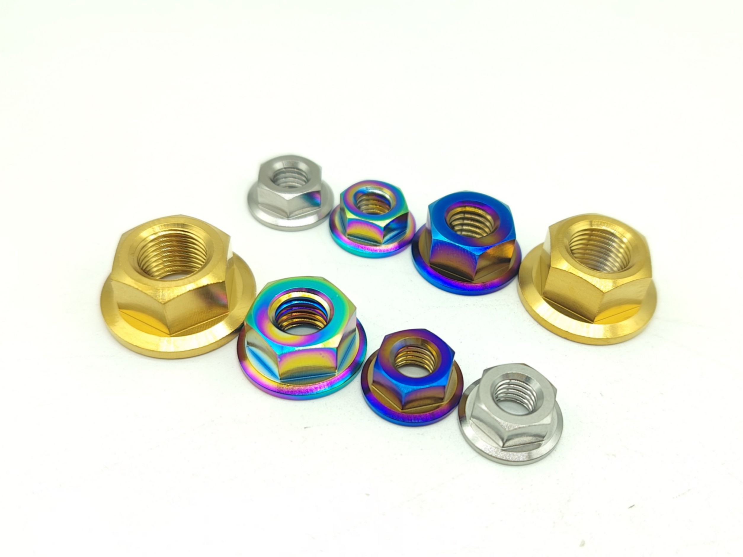 Titanium Flanged Nut M5 M6 M8 M10
