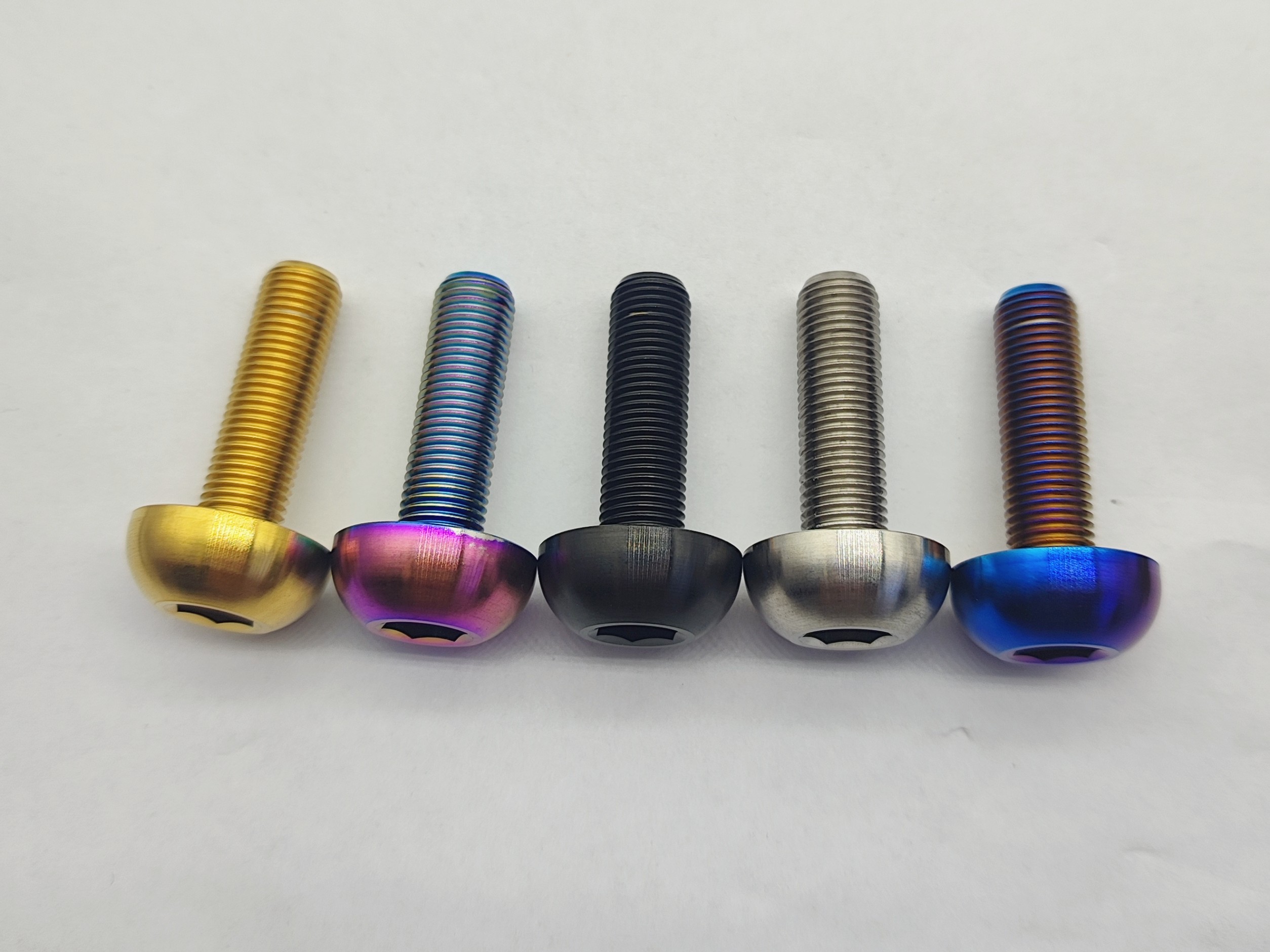 Titanium Button Head Hub Bolt