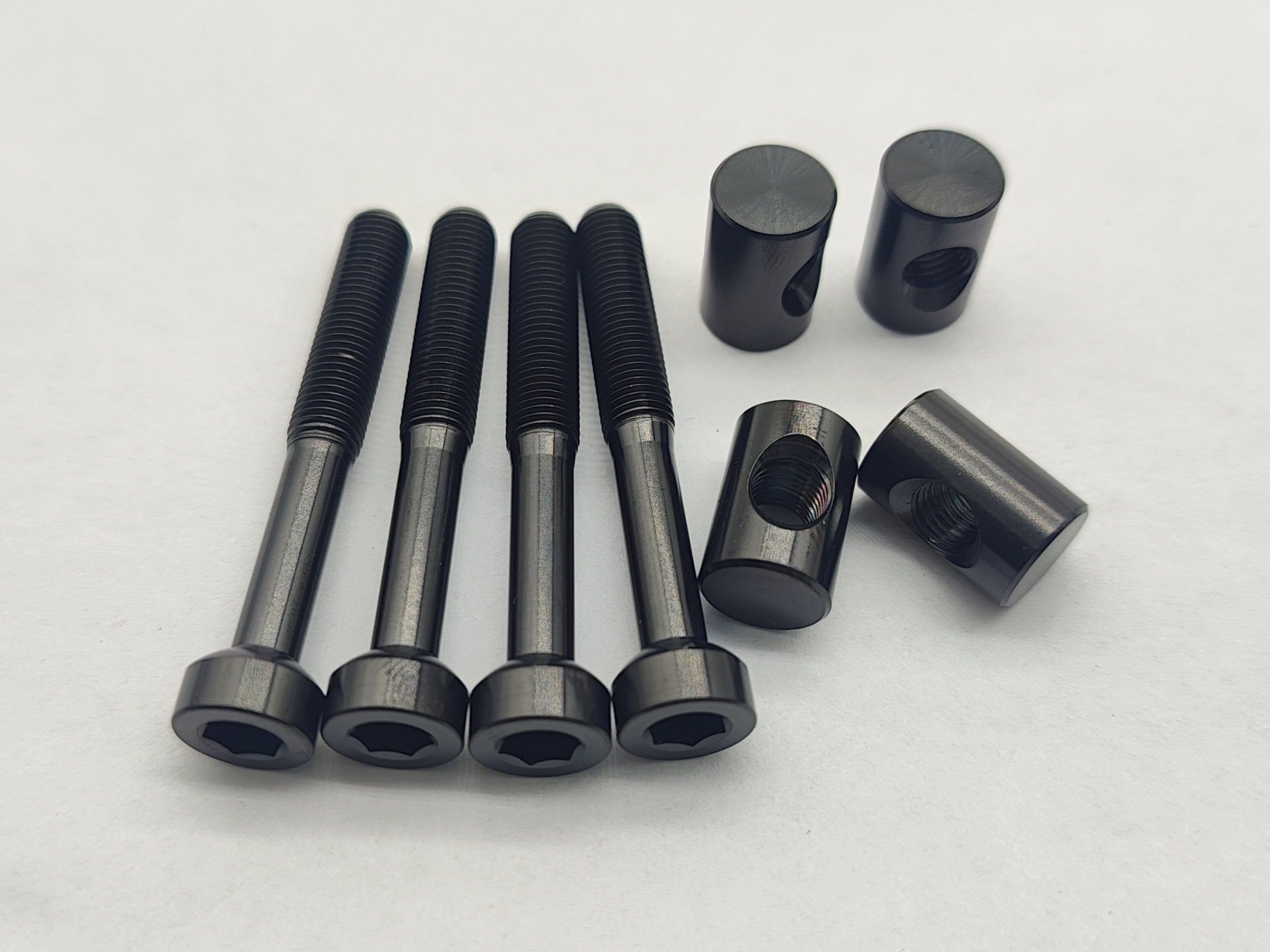 M6 Titanium Seat Post Bolts and Barrel Nuts