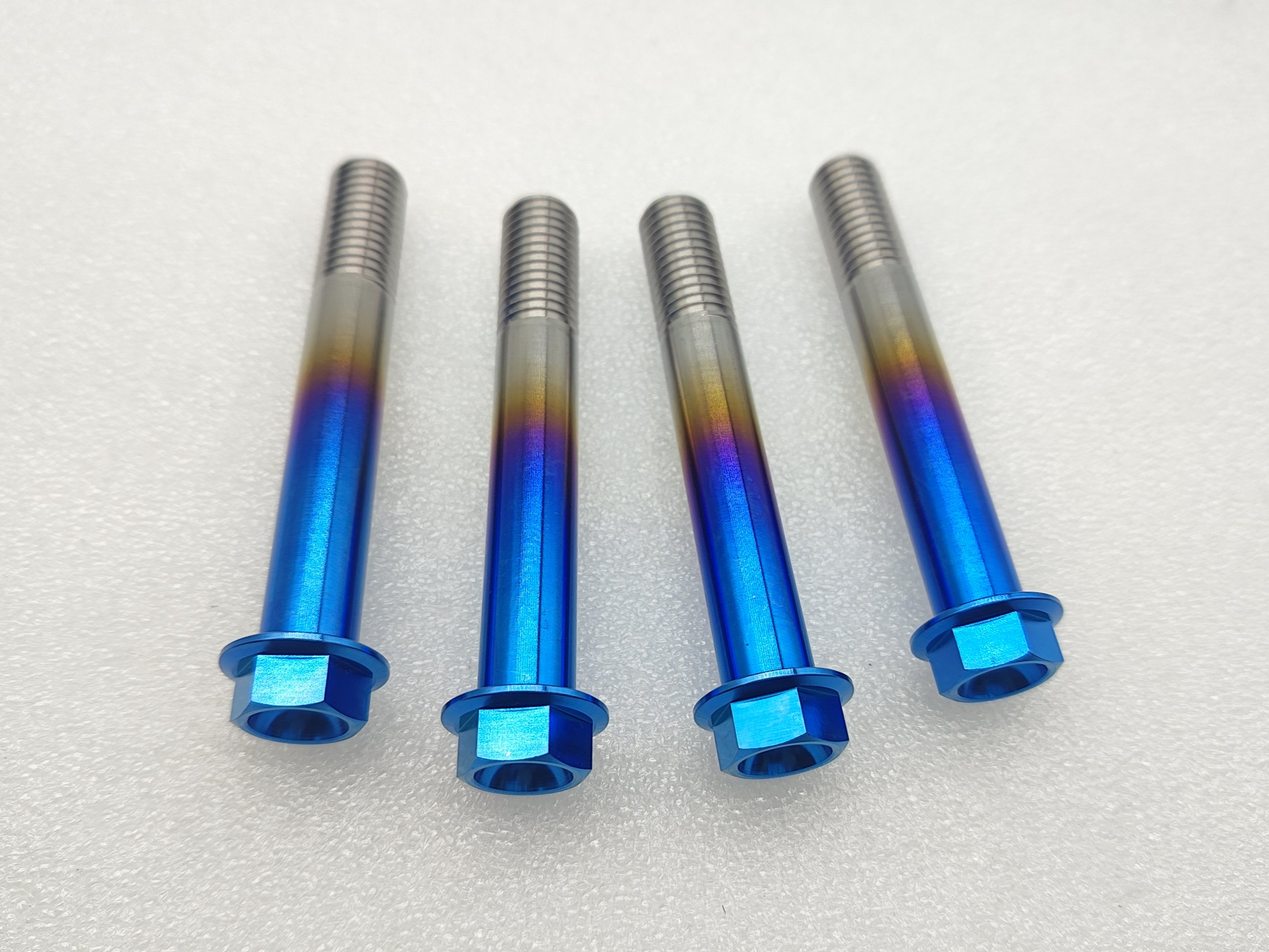 Titanium M12x1.75×80 Hex Head Flange Bolt