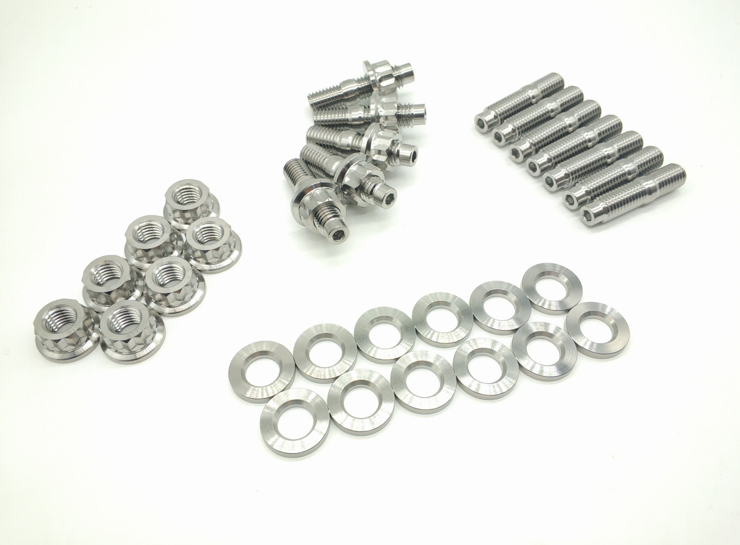 M10x1.5x45mm Titanium Turbo to Manifold Stud Kit
